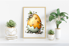 Whimsical Easter Eggs Clipart Product Image 2