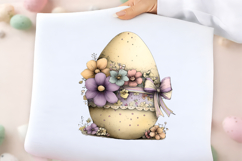 Whimsical Easter Eggs Clipart Product Image 2