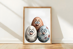 Whimsical Easter Eggs Clipart Product Image 3