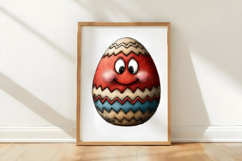 Whimsical Easter Eggs Clipart Product Image 3