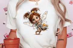 Whimsical Easter Fairy Clipart Product Image 2