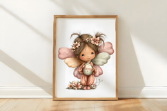 Whimsical Easter Fairy Clipart Product Image 3