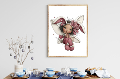 Whimsical Easter Fairy Clipart Product Image 3