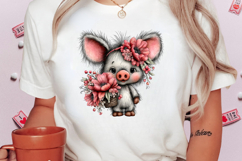 Whimsical Easter Farm Animals Clipart Product Image 2