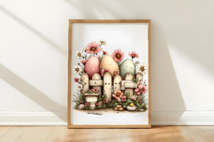 Whimsical Easter Fence Clipart Product Image 3