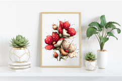 Whimsical Easter Foxglove Clipart PNG Product Image 2