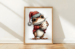 Whimsical Easter Frog Clipart Product Image 3