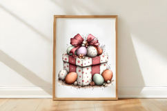Whimsical Easter Gift Box Clipart Product Image 3