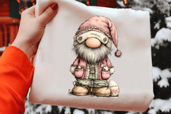 Whimsical Easter gnome Clipart Product Image 2