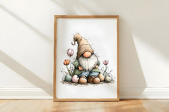 Whimsical Easter Gnome Clipart Product Image 3