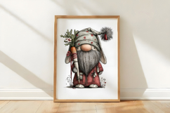 Whimsical Easter Gnome Clipart Product Image 3