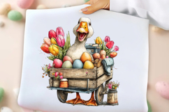 Whimsical Easter Goose Clipart Product Image 2