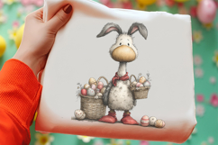 Whimsical Easter Goose Clipart Product Image 2