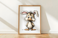 Whimsical Easter Goose Clipart Product Image 3