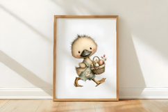 Whimsical Easter Goose Clipart Product Image 3