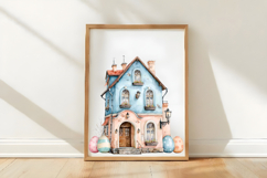 Whimsical Easter House Clipart Product Image 3