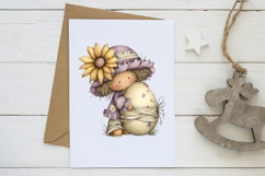 Whimsical Easter kids Clipart Product Image 2