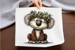Whimsical Easter Koala Clipart Product Image 2