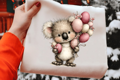 Whimsical Easter Koala Clipart Product Image 2