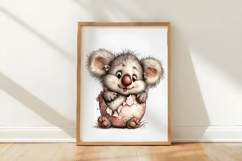 Whimsical Easter Koala Clipart Product Image 3