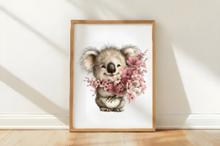 Whimsical Easter Koala Clipart Product Image 3
