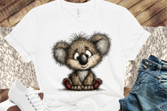 Whimsical Easter Koala Clipart Product Image 3