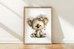 Whimsical Easter Koala Clipart Product Image 3