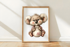 Whimsical Easter Koala Clipart Product Image 3