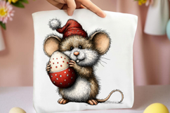 Whimsical Easter Mouse Clipart Product Image 2