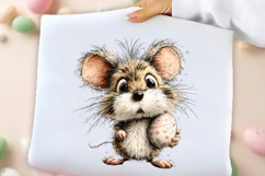 Whimsical Easter Mouse Clipart Product Image 2