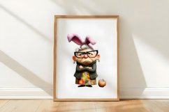 Whimsical Easter Old Lady Clipart Product Image 3