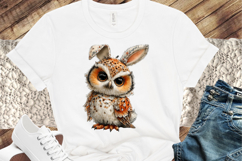 Whimsical Easter Owl Clipart Product Image 3