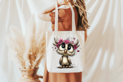 Whimsical Easter Owl Clipart Product Image 5