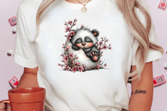 Whimsical Easter Panda Clipart Product Image 2