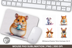 Easter Pets Costume Mouse Pad Product Image 1