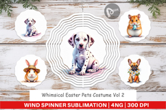 Easter Pets Costume Wind Spinner Product Image 1