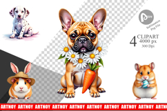 Easter Pets Costume Sublimation Product Image 1