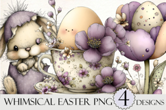 Whimsical Easter PNG Clipart Product Image 1