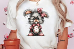 Whimsical Easter Rabbit Clipart Product Image 2