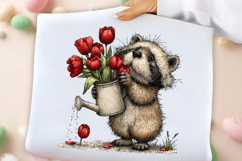 Whimsical Easter Spring Fox Clipart Product Image 3