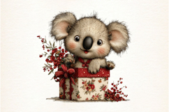 Whimsical Easter Spring Koala Clipart Product Image 2