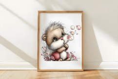 Whimsical Easter Squirrel Clipart Product Image 2