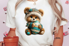 Whimsical Easter Teddy Bear Clipart Product Image 2