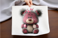 Whimsical Easter Teddy Clipart Product Image 2