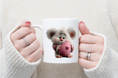 Whimsical Easter Teddy Clipart Product Image 4