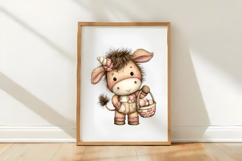 Whimsical Easter Unicorn Clipart Product Image 3