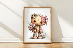 Whimsical Easter Voodoo Doll Clipart Product Image 3
