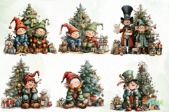 Whimsical Christmas Clipart Product Image 4