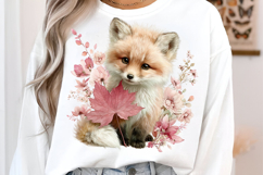 Whimsical Fall Autumn Animals Clipart Product Image 3