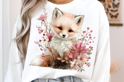Whimsical Fall Autumn Animals Clipart Product Image 3